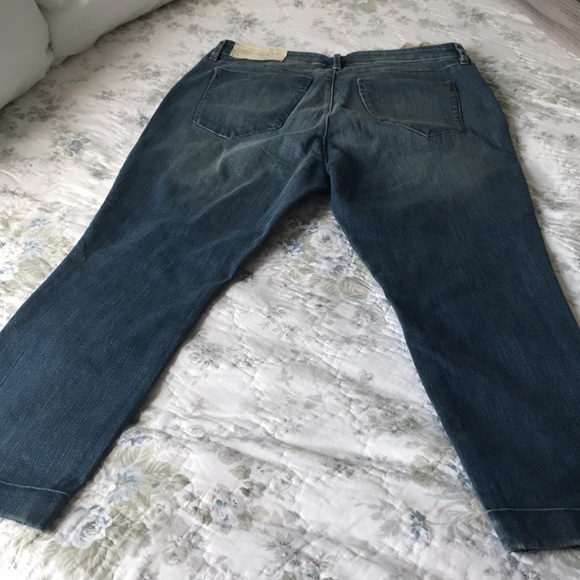 Loft curvy skinny ankle jeans NWT size 10 - Picture 4 of 5